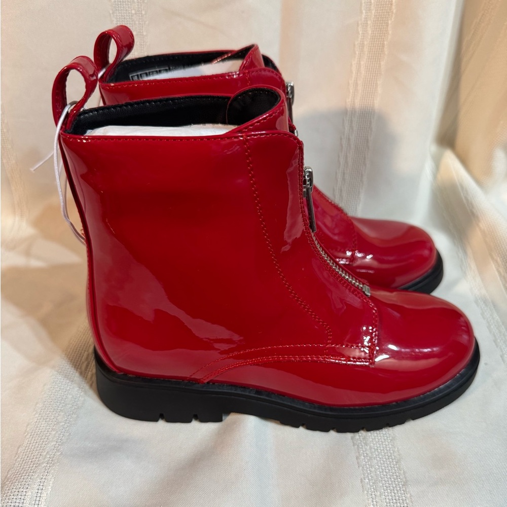 GAP Shiny Red Kids Boots - Picture 5 of 8